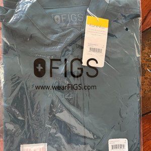 Figs Scrub Top Caribbean Blue NEW58